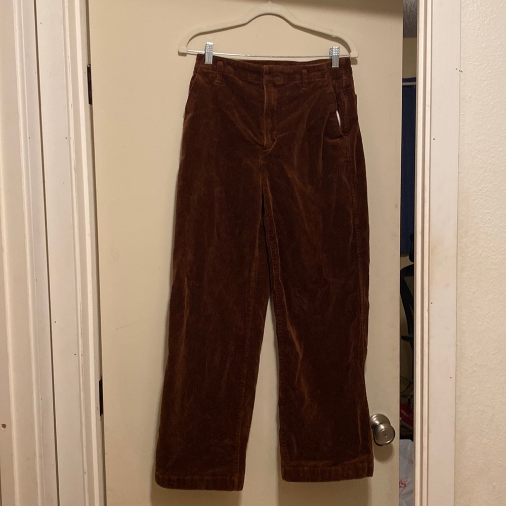 Brown Corduroy Pants Size 6
